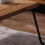4pc Folding Table Legs Heavy Duty Iron Desk Legs Black Rustic Industrial Style 4