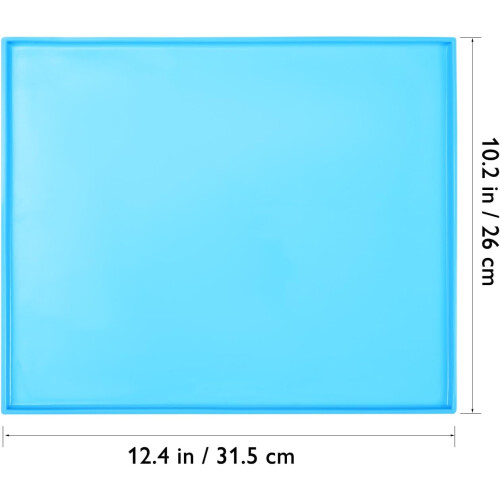 Silikon bakematte med nonstick-belegg, hevede kanter og matchende stekespade, solid silikon bakeplate 1