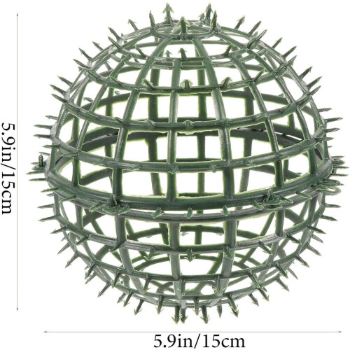 4pcs Plant Rack Decorative Topiary Cage 6 Inch Plastic Stable Performance Creative Style 1