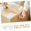 8pcs Box Caster Caster Wheel Adhesive Box Moving Wheel White Abs Self Adhesive Does 3
