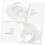 8pcs Box Caster Caster Wheel Adhesive Box Moving Wheel White Abs Self Adhesive Does 4