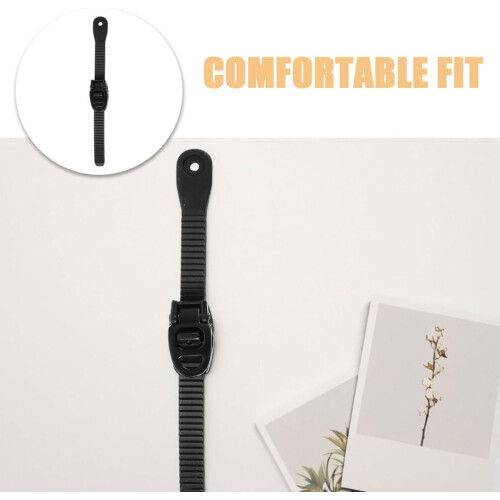 6Pcs Adjustable Inline Skate Strap Replacement Buckle Belt Set for Roller Shoes and Ice Skates 2