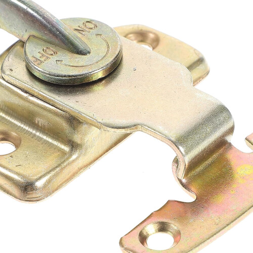 4 Sets Dining Table Locks Latches Hardware Golden Satin Finish Anti-Rust Galvanized Iron Connectors 2
