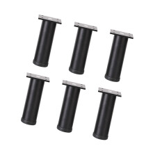 Pieds de support de meubles durables avec base-Noir