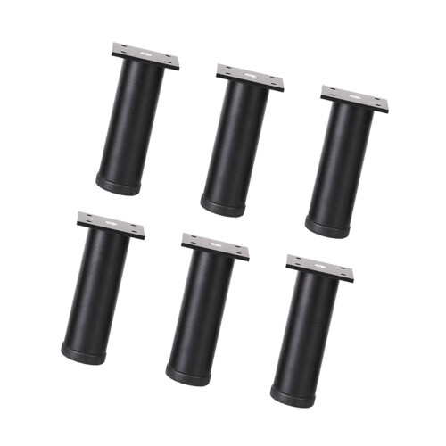 Pieds de support de meubles durables avec base-Noir