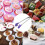 4pcs Silicone Kitchen Tongs Multi-Function Serving Tongs Wear-Resistant Ice Convenient Grip 6