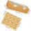 50pcs Kraft Small Cake Boxes Display Window for Macaron Storage and Pastry Packaging 2