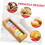 50pcs Kraft Small Cake Boxes Display Window for Macaron Storage and Pastry Packaging 3
