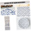 Ceramic Pottery Decals Underglaze Transfer Paper 4 Sheets Traditional Chinese Blue Floral Patterns 5