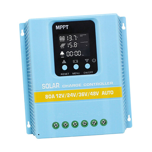 Contrôleur de charge solaire MPPT pour systèmes-80A