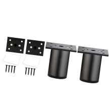 Pieds de Table, d'armoire, de canapé, de-6 cm sable noir