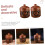 4 stuks houten geurbolletjes, decoratieve diffusers en hangers 6