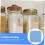 4pcs Jar Opener Pad Cup Pads Rubber Non-Skid Design Multi-Function Lightweight 6