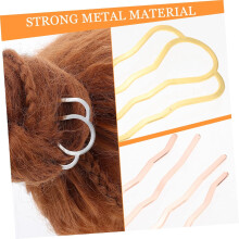 6pcs Metal Waved Hair Comb Hairpin Hair Stick for Women Girls Wedding Party Hairstyle Tool Comb Clip Clips