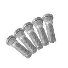 Boulons de roue en acier de Type-Argent modifié et allongé