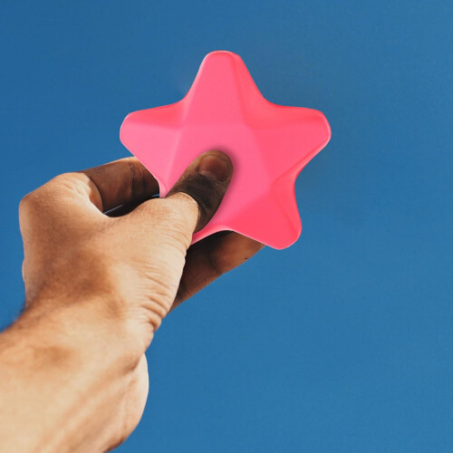 4Pcs Star-Shaped PU Hand Exercise Balls for Strength and Arthritis Therapy 1