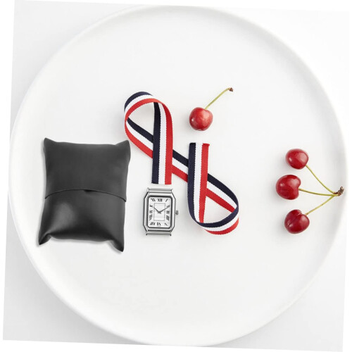 8pcs Pu Leather Watch Pillow Cushion Small Display Pillows 2