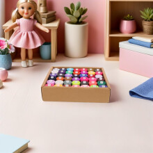 Cievky s polyesterovými šijacími niťami na ručné šitie, DIY remeslá, prešívanie