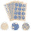 4 Sheets Clay Transfer Paper Underglaze Professional Transfer Paper Practical to Use Assorted Color 4