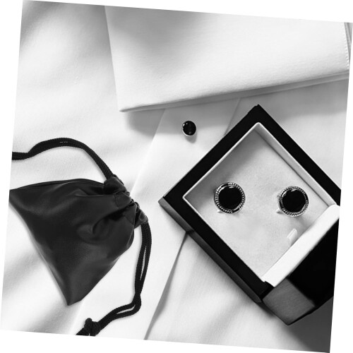 Bolsas para guardar joyas, bolsa compacta, impermeable de PU con cordón, práctica. 1