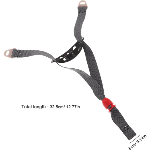 4pcs Adjustable Helmet Chin Strap Y-Type Hard Hat Safety Strap for Construction Worker Reusable 1