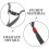4pcs Adjustable Helmet Chin Strap Y-Type Hard Hat Safety Strap for Construction Worker Reusable 3