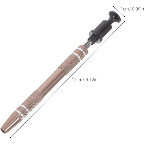 4pcs Ic Chip Grabber Set with Spring-loaded 4-prong Claw, Multi-functional Small Electronic Component Picker 1