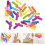 2pcs Independence Day Bow Ornaments Polyester Bow Decor 6
