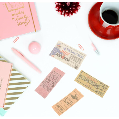 400 τεμάχια Vintage Scrapbooking Διακοσμητικά Χαρτιά Μηνυμάτων Χαρτί Διακόσμησης 1