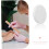Jumbo hårruller Diffusertilbehør for hårkrøller Ruller Trådløs diffuser Rosy 8
