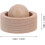 4 stuks aromatherapiebolletjes van beukenhout, mini-oliediffuser 2