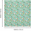 8 feuilles de tissu patchwork en coton doux, imprimé floral, facile à découper 4
