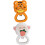 Lot de 4 ouvre-canettes magnétiques en forme d'animal 5