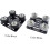 1 Set Druckerteile Aluminiumprofile Räder mit Platte 7