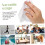 400pcs Compressed Face Towels Disposable 3