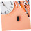 8Pcs Elastic Belt Loop Holders Black Waist Belt Fixing Hoops Multi-Purpose Strap Keepers 6