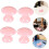 4pcs Mushroom Gua Sha Massage Stones Rollers Facial Massager Tools 7