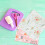 8 Pieces Cotton DIY Patchwork Fabric Squares Set, Printed Sewing Craft Cloth 7