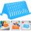 4pcs Micro Slide Drying Rack Triangle Glass Slide Holder Staining Rack Lab Equipment 6