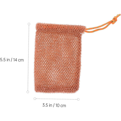5pcs Soap Foaming Storage Pouch for Shower Soap Pouch Net for Exfoliating 2