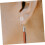 50 pezzi di cuscinetti di supporto piatti in silicone morbido per orecchini, ideali per piercing. 7
