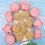 8pcs Biscuit Cutters DIY Silicone Biscuit Stamp Mold Creative Thick Baking Mold Keeps Cookie Intact Pink 6