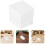400 Pcs Patchwork Quilt Template Set – Rhombus Paper Piecing Patterns for Quilting Sewing 7