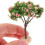 4pcs Miniature Fake Trees Artificial Sand Table Tree Model for Model Train Scenery DIY Craft Accessories 4