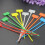 500pcs Nylon Cable Ties Writable Labels Wire Marking Tags 3