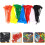 500pcs Nylon Cable Ties Writable Labels Wire Marking Tags 8