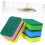 5pcs Dishwashing Sponge Pad Kitchen Cleaning Sponge Strong Decontamination Double Effect Mixed Color 7