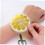 8pcs Fruit Pattern Ice Pack Round Mini Portable Cooling Reusable Cold Pad 5