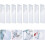 8pcs Silicone Bookmark Molds for Resin Casting, Rectangular Handmade Bookmark Craft Maker Tools 4