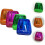 4 taille-crayons manuels à double trou, petits taille-crayons à main 8